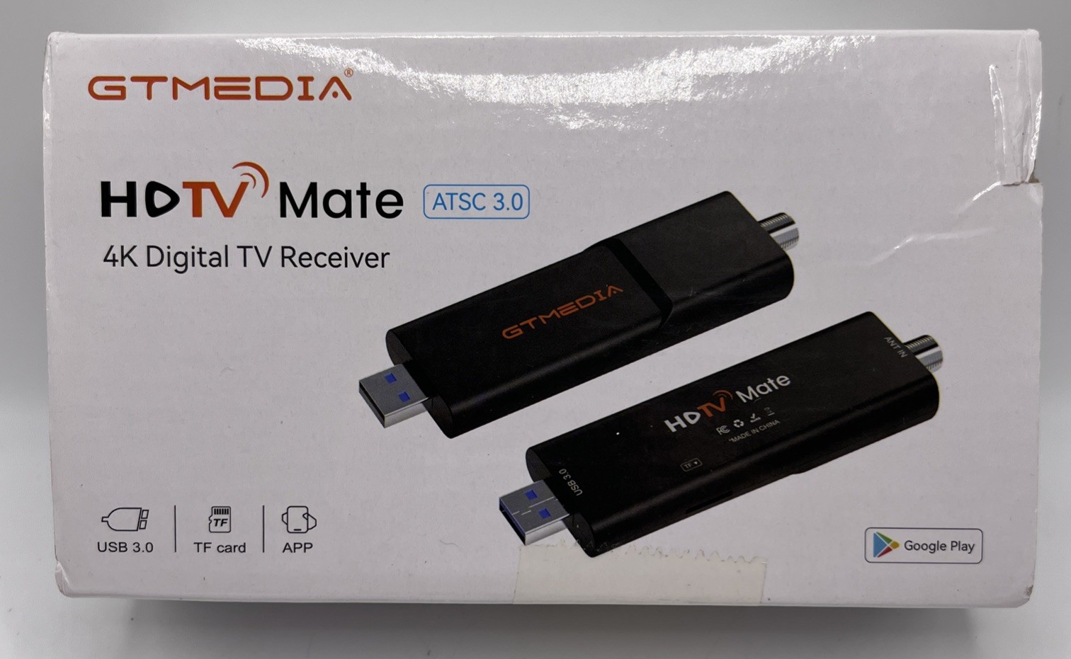 GTMEDIA HDTV Mate ATSC3.0 Digital Terrestrial ATSC 3.0 Free TV Tuner OTA DTV.NEW