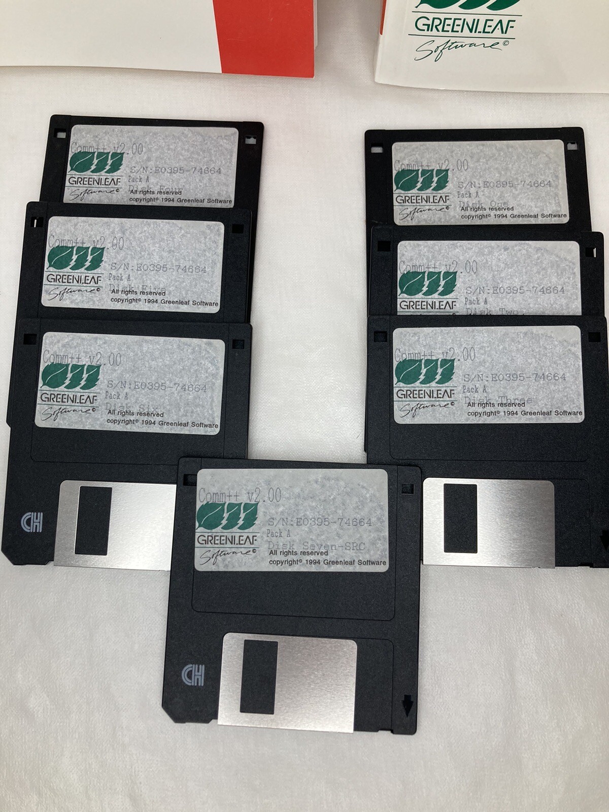 Greenleaf Software Comm ++ V2.0 Communication Library for C++ 1994 Programming