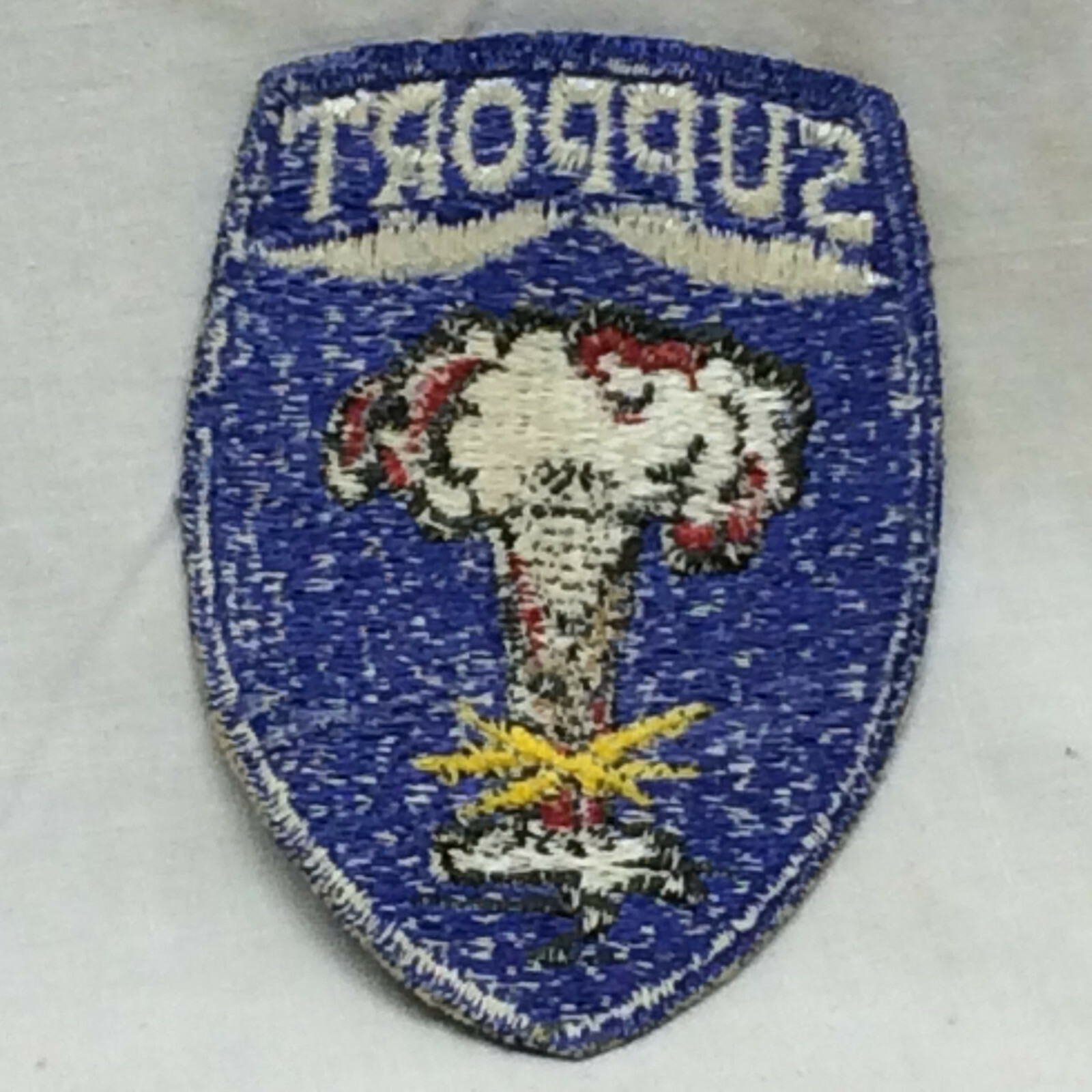 Vintage Badge Patch 82 Discom Support
