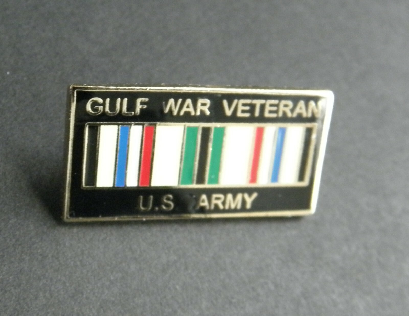 Army Operation Desert Shield Gulf War Veteran Lapel Pin Badge 1 inch
