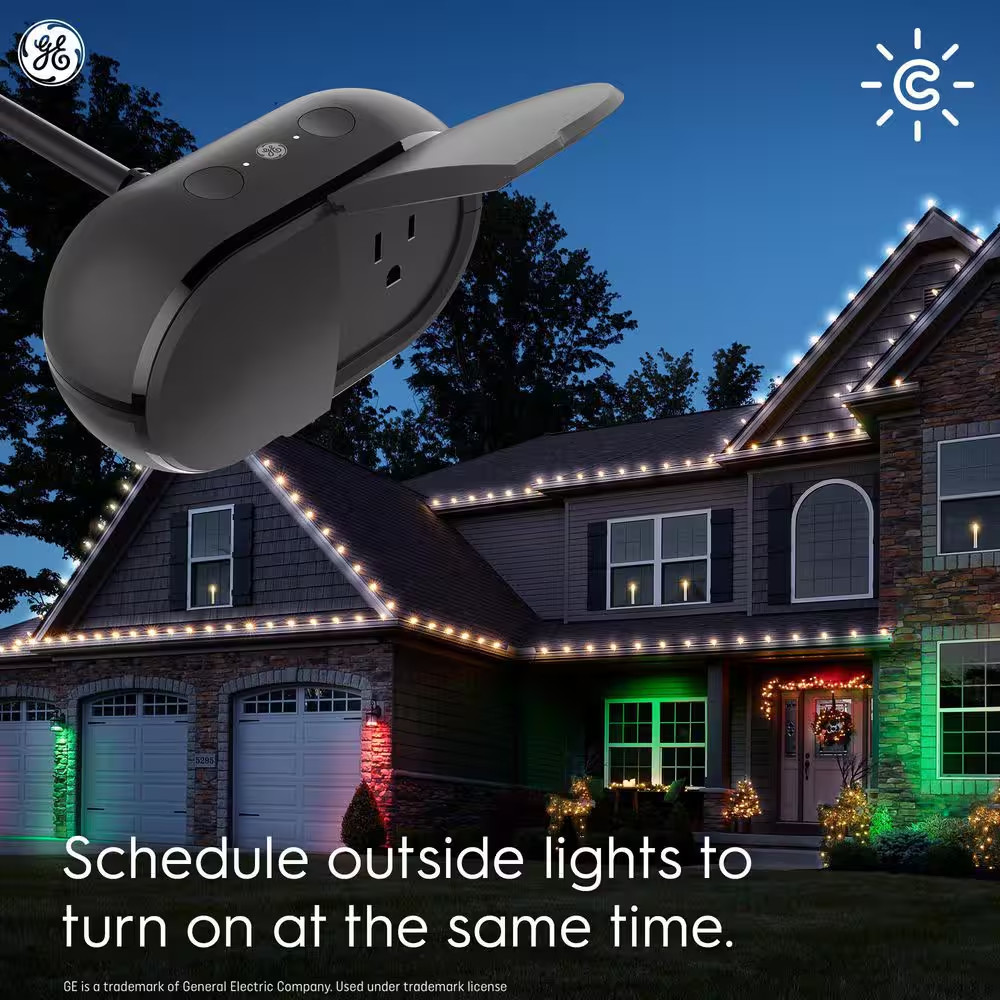 120-Volt 2-Outlet Outdoor Smart Plug