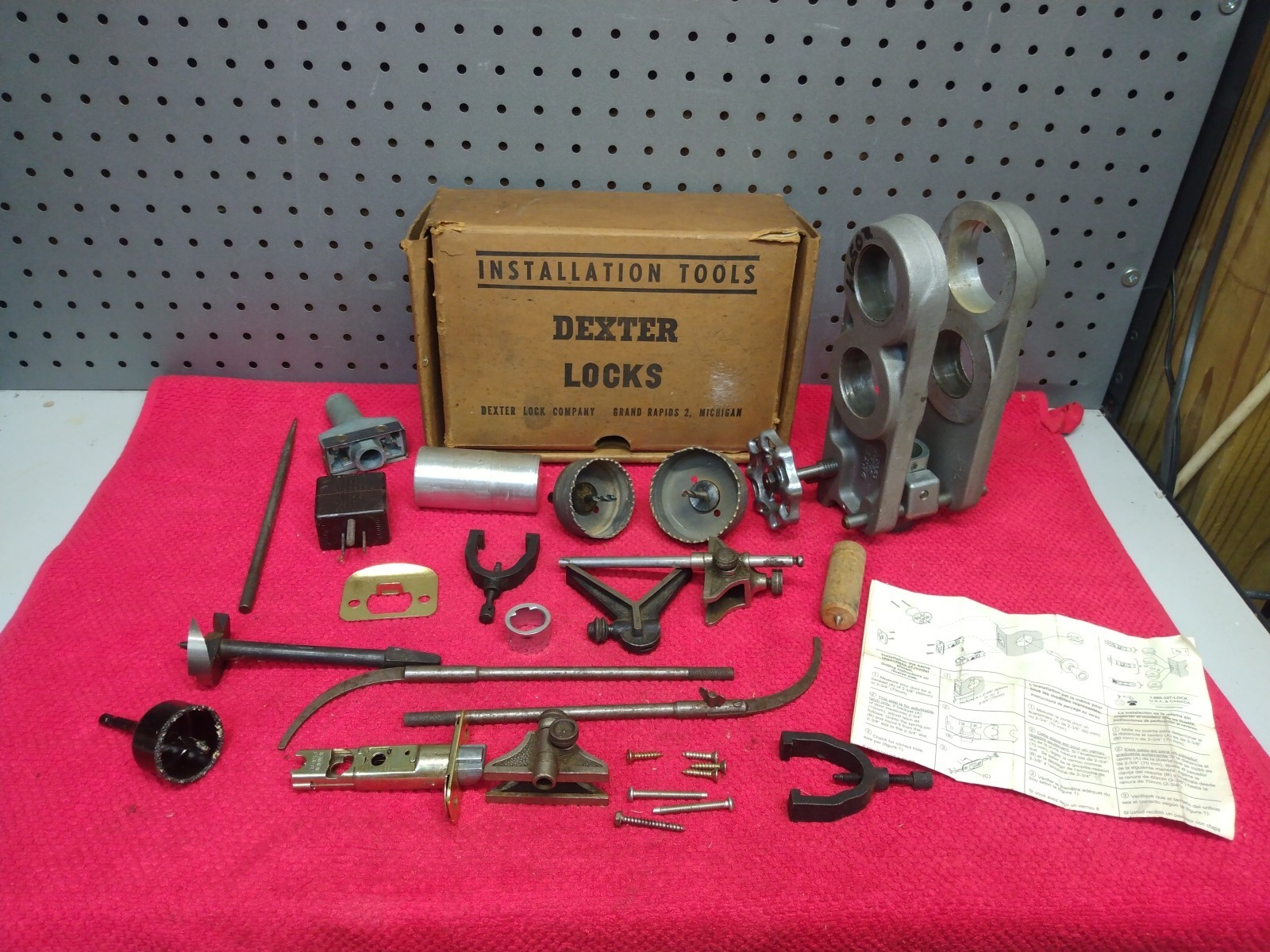 Dexter Locks Door Lock Installation Tool Set 26 Pieces
