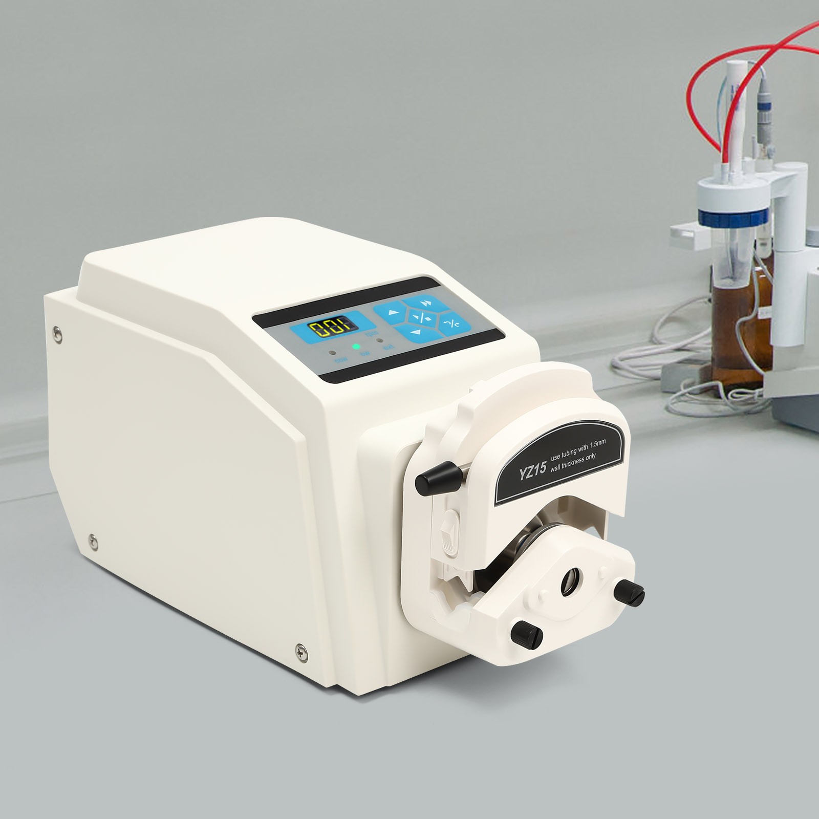 Industrial Variable Speed Liquid Metering Pump Peristaltic Pump High Precision