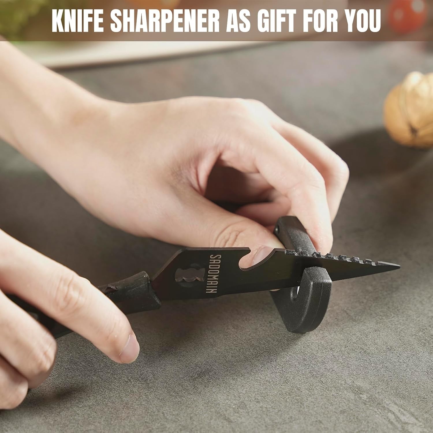 Kitchen Scissors All Purpose, Extra Sharp Kitchen Shears with Knife Sharpener