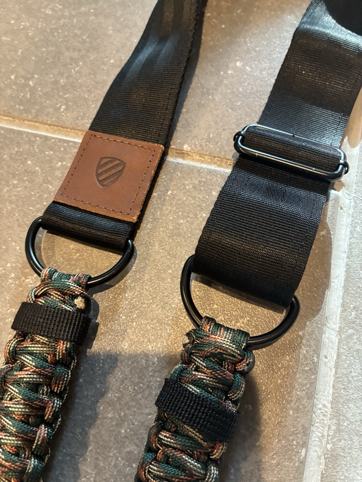 Langly Paracord Camera Strap, Camo