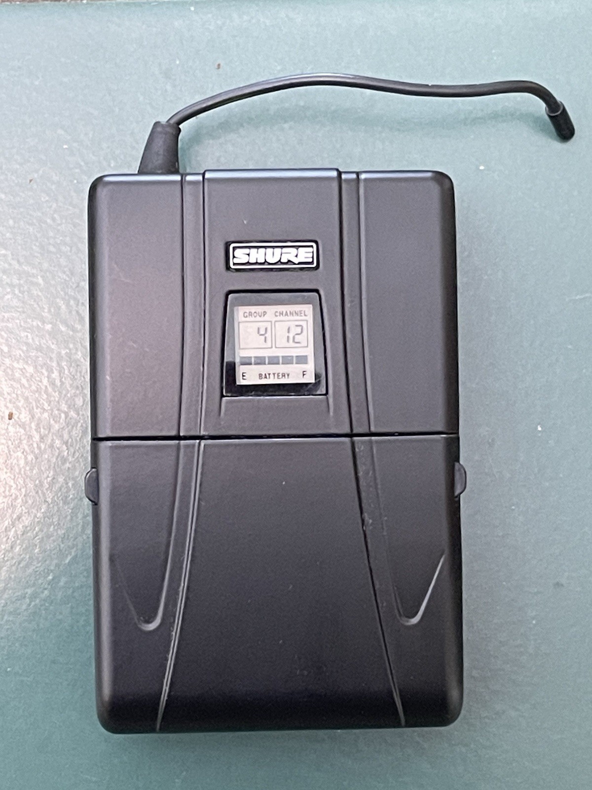 Shure U1-UA BODY PACK TRANSMITTER Used, Clean, In Excellent Shape -Fast Shipping