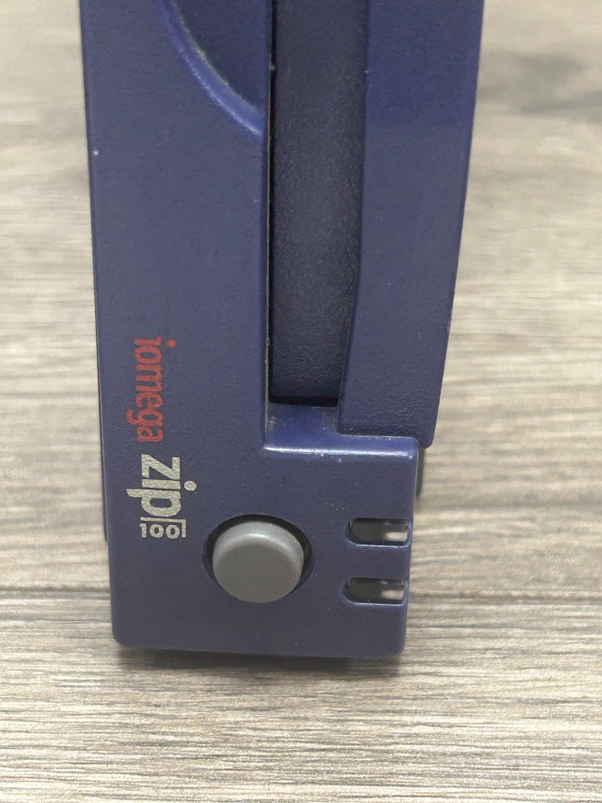 Iomega Zip 100MB External Disk Drive With Parallel Port Cables PC No Software