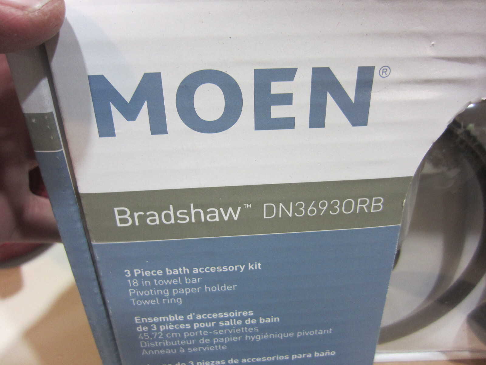 MOEN Bradshaw 18" 3 Piece Bath Accessory Kit - DN3693ORB