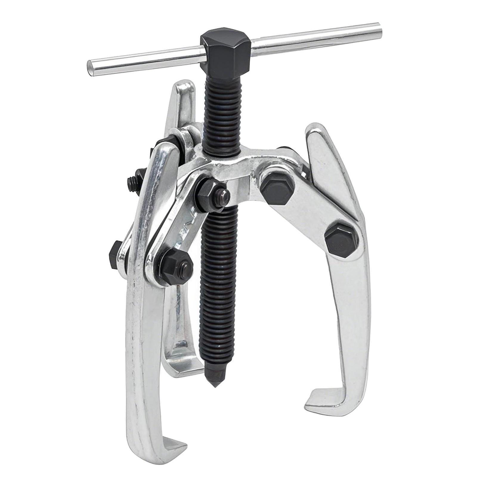 FOCMKEAS 3 Jaw 2.5in/65mm Universal Bearing Gear Pullers Mini 3Jaw 0.4-2.5 In