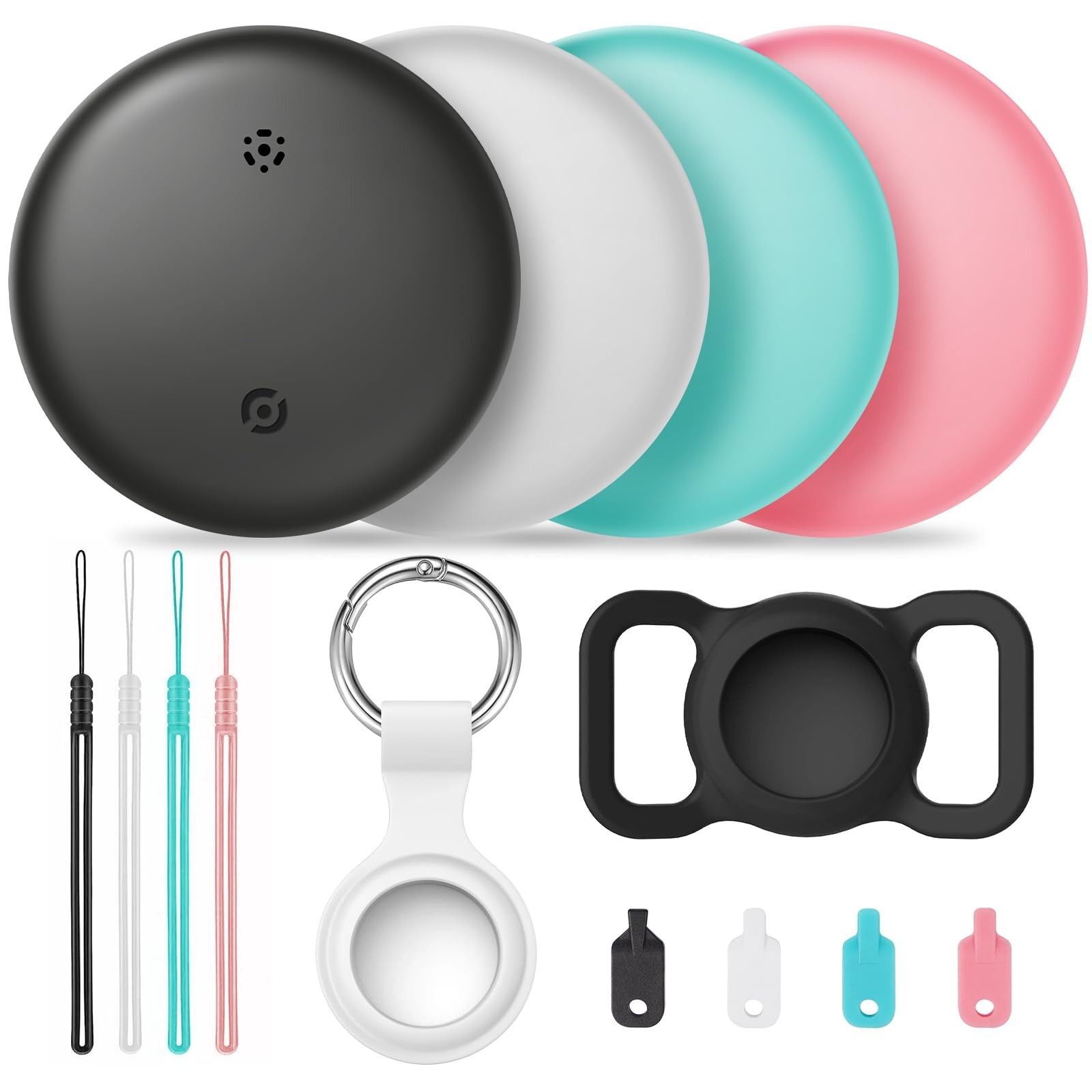 FIDECO Tracker Tag-4 Pack, Luggage for Suitcases, Bluetooth 4-pack