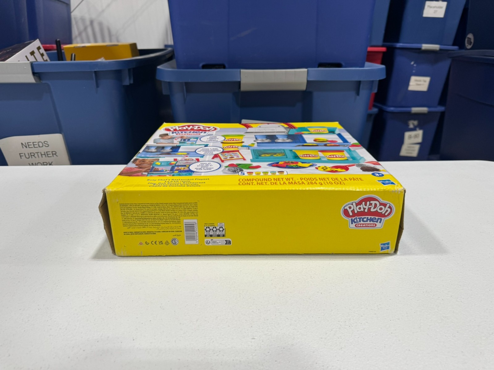 Play-Doh Kitchen Creations Busy Chefs Restaurant Playset (Read Description)