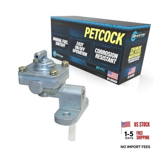 QFS Fuel Petcock Shutoff Valve for Suzuki GSX-R600 (1997–2000), GSX-R750