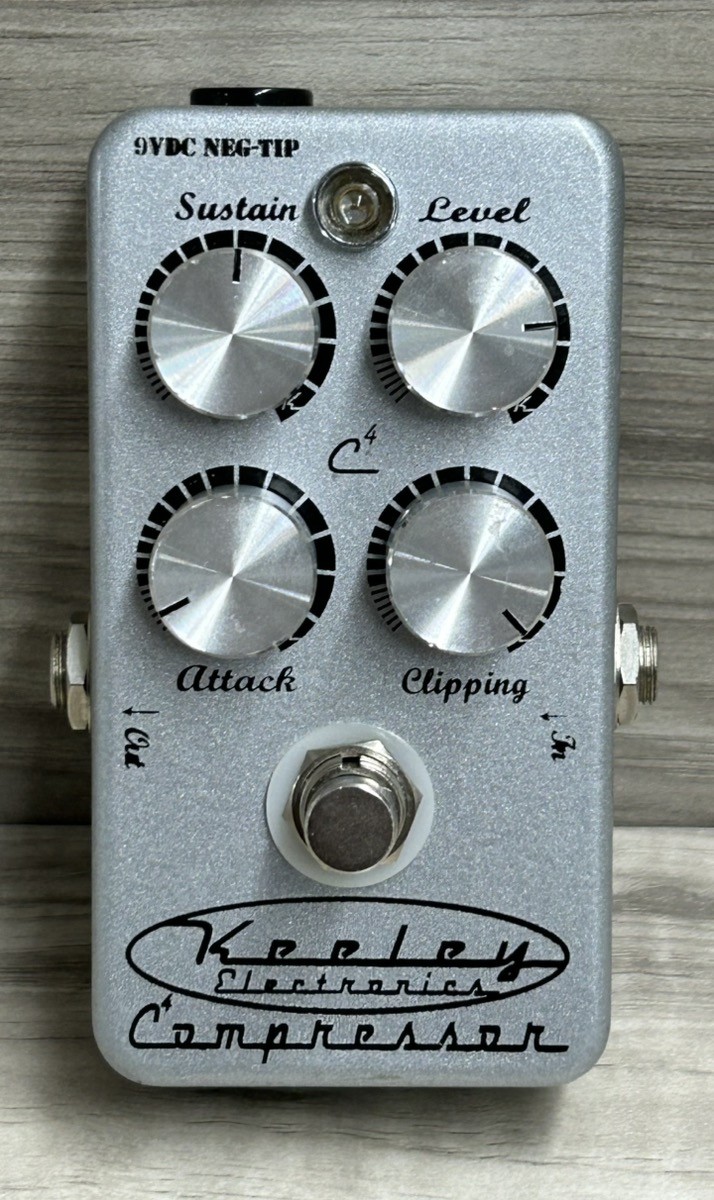 Keeley C4 Compressor Guitar Effects Pedal (PO1024345)