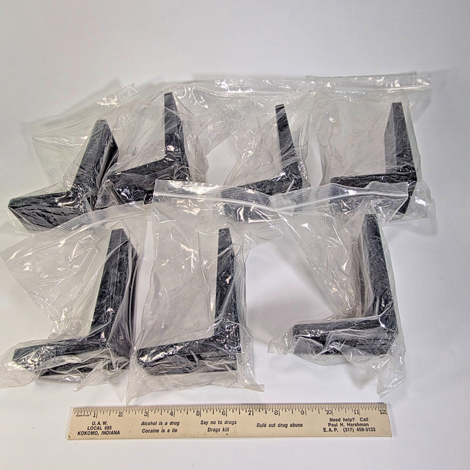 Lot of 7 Genuine Eaton 520-55632-XX Rackmount UPS Tower Stabilizing Feet Stands