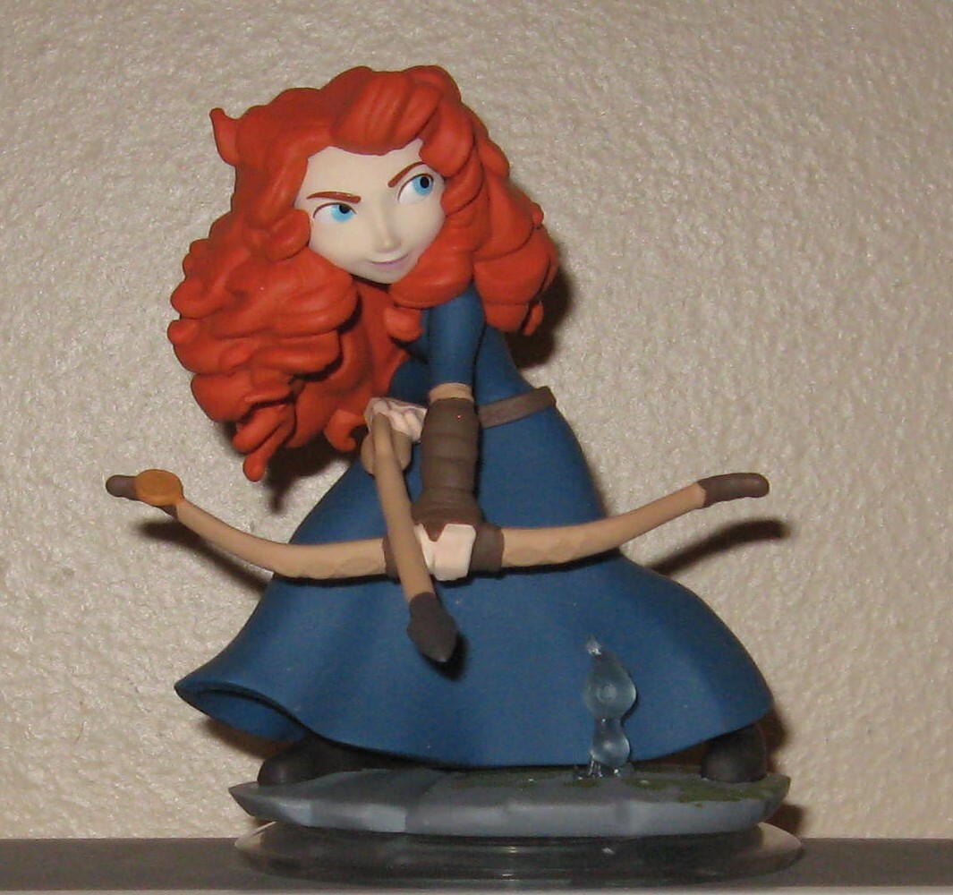 DISNEY INFINITY BRAVE MERIDA FIGURE PRE-OWNED