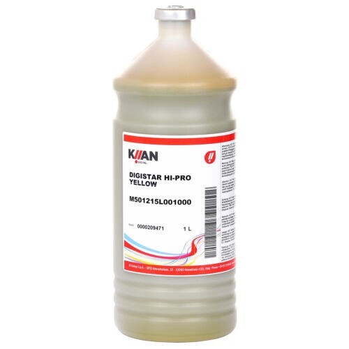 Kiian Digistar HI-PRO Sublimation Ink Refills 1 Liter - YELLOW