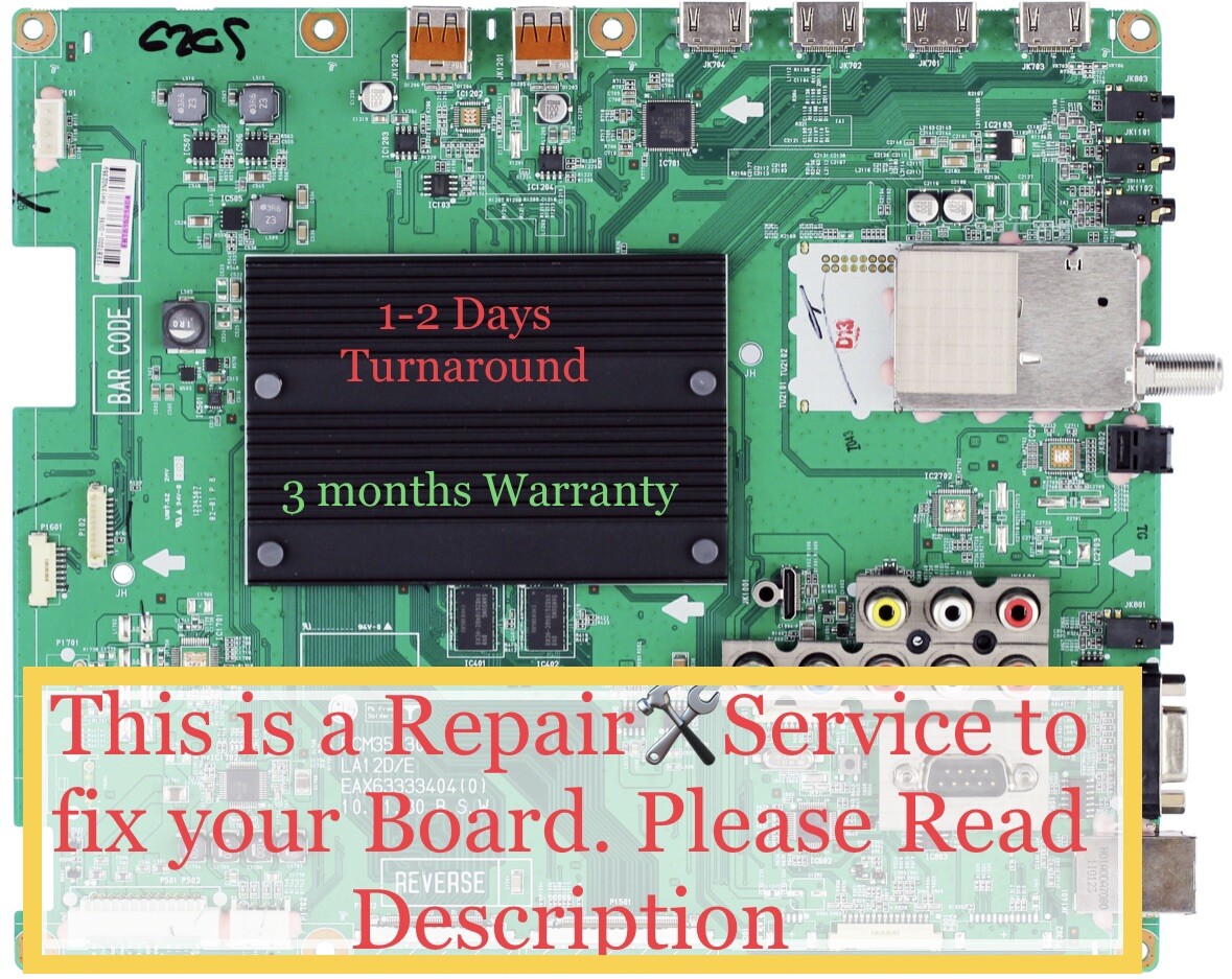 This is a Repair Service For 47LV5500-UA EBT61373508 EBR61366802 EBR73153001