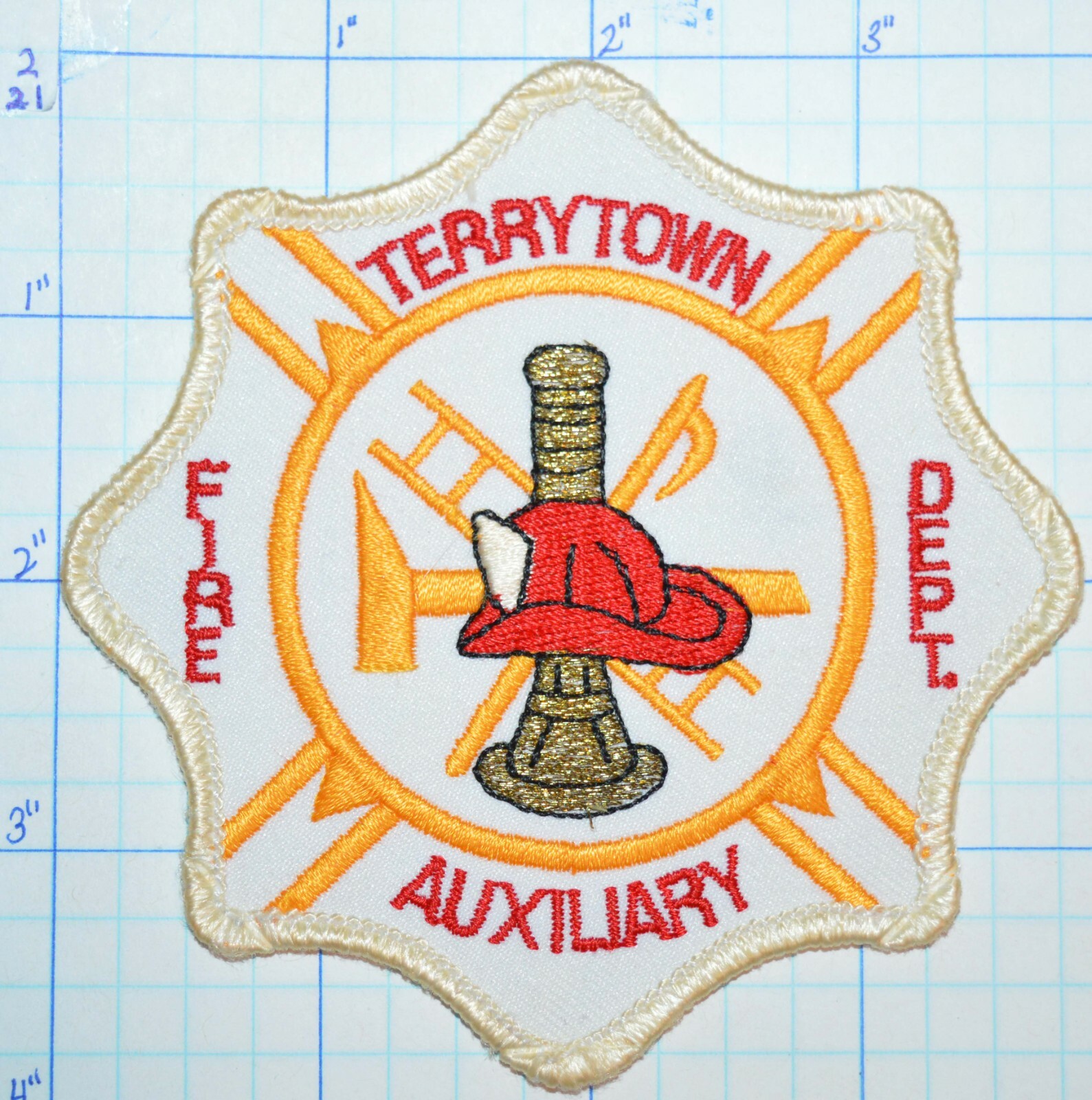 LOUISIANA, TERRYTOWN AUXILIARY FIRE DEPT PATCH