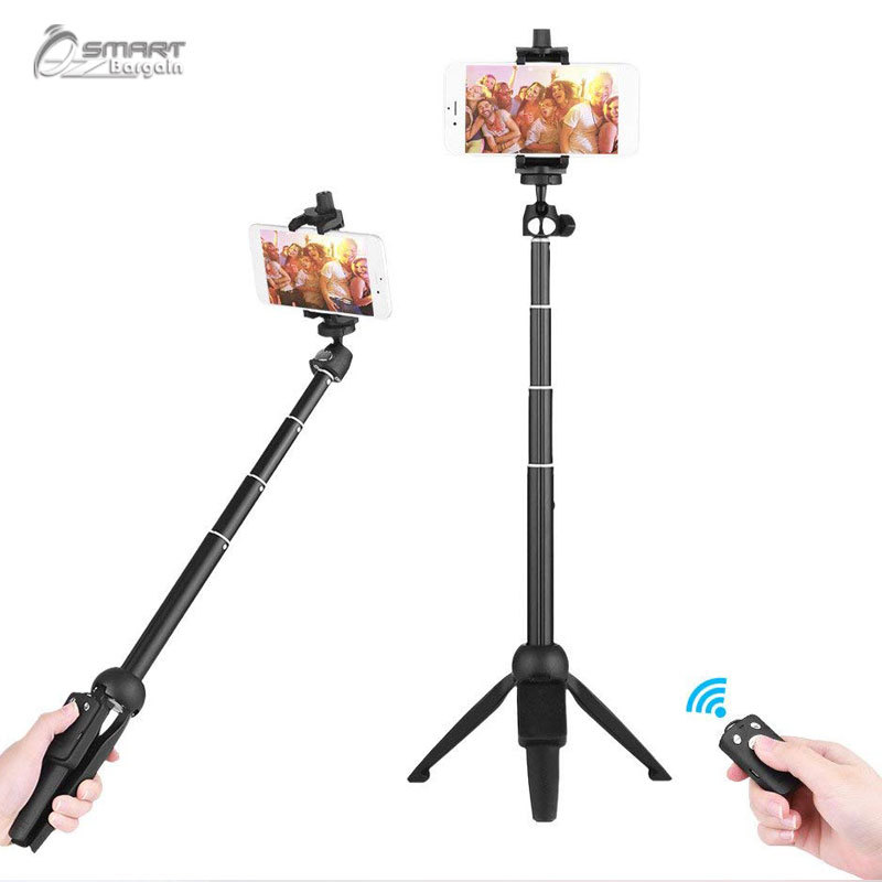 YT-9928 Tripod Selfie Stick Bluetooth Portable Holder for Galaxy A16 A17 A37 A57