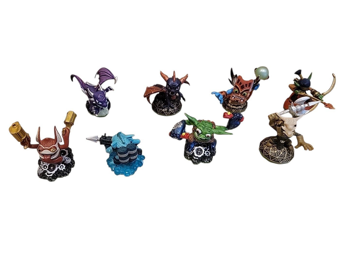Lot Of 8 Activision Skylanders Figures