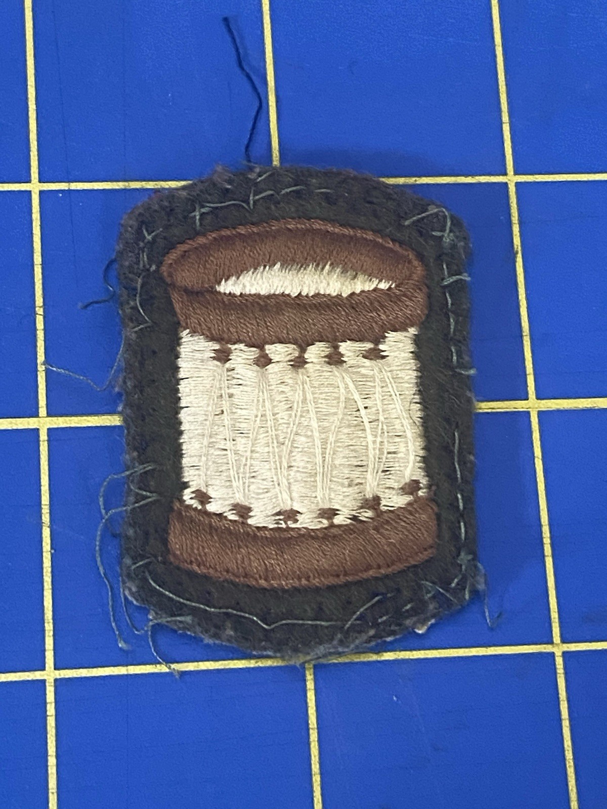 WWII British Military Drum Patch