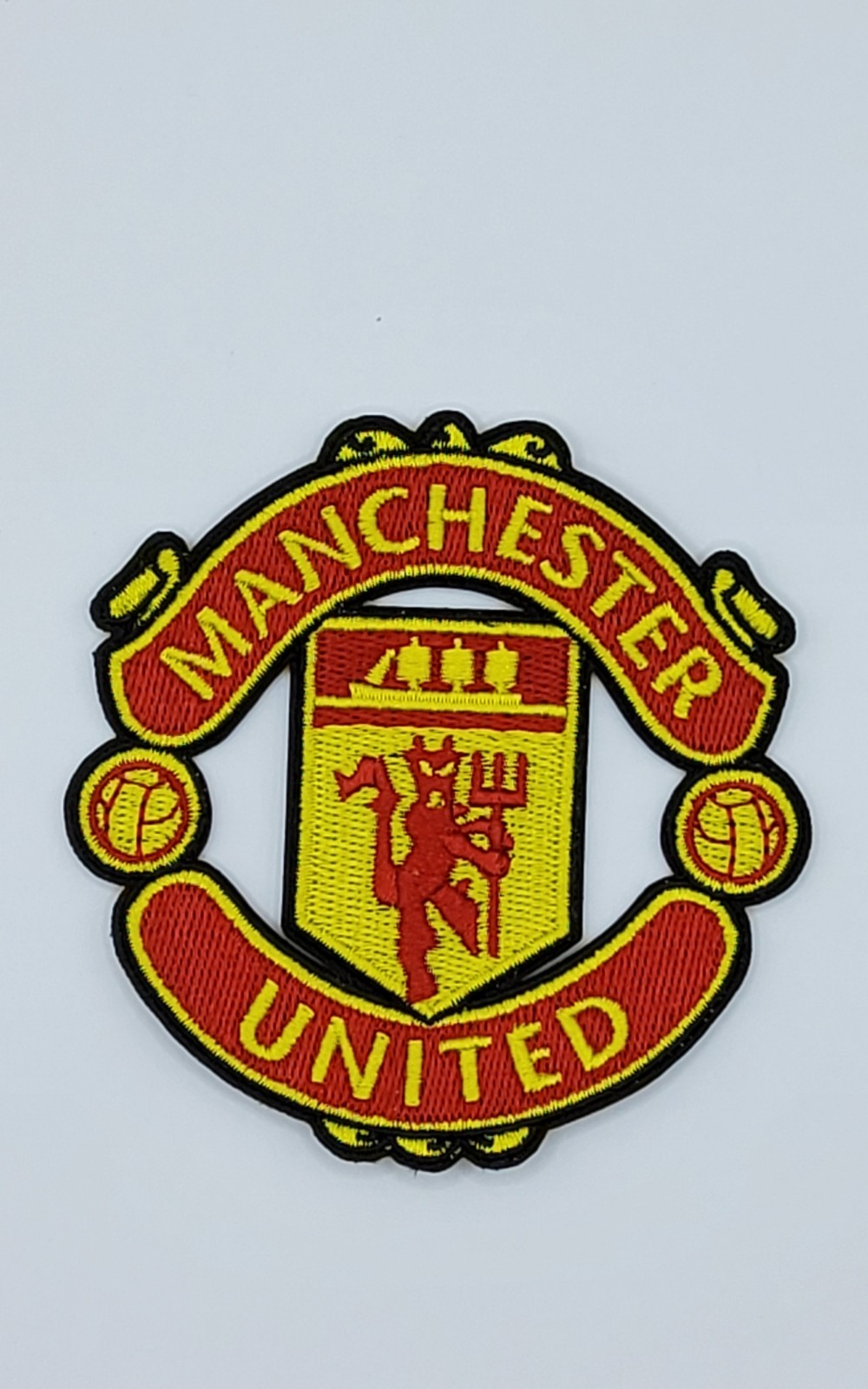 Manchester United Iron or  Sew On Embroidered Patch 3"