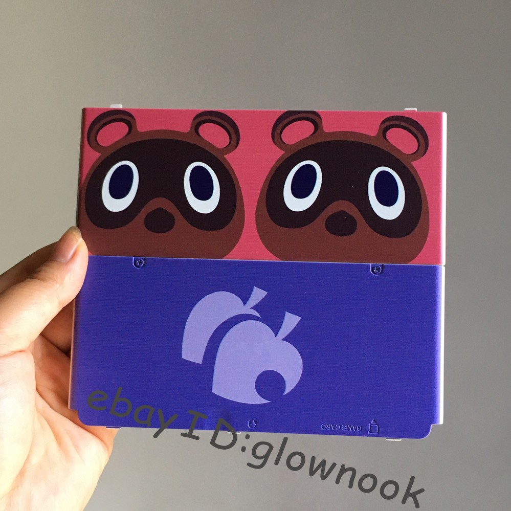 Nintendo New 3DS Kisekae Cover Plates Animal Crossing Mamekichi Tsubukichi Shell