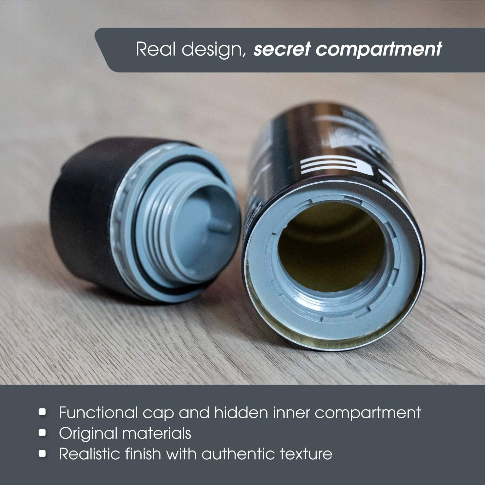 Deodorant Hidden Compartment | Secret Stash Box | Diversion Safe