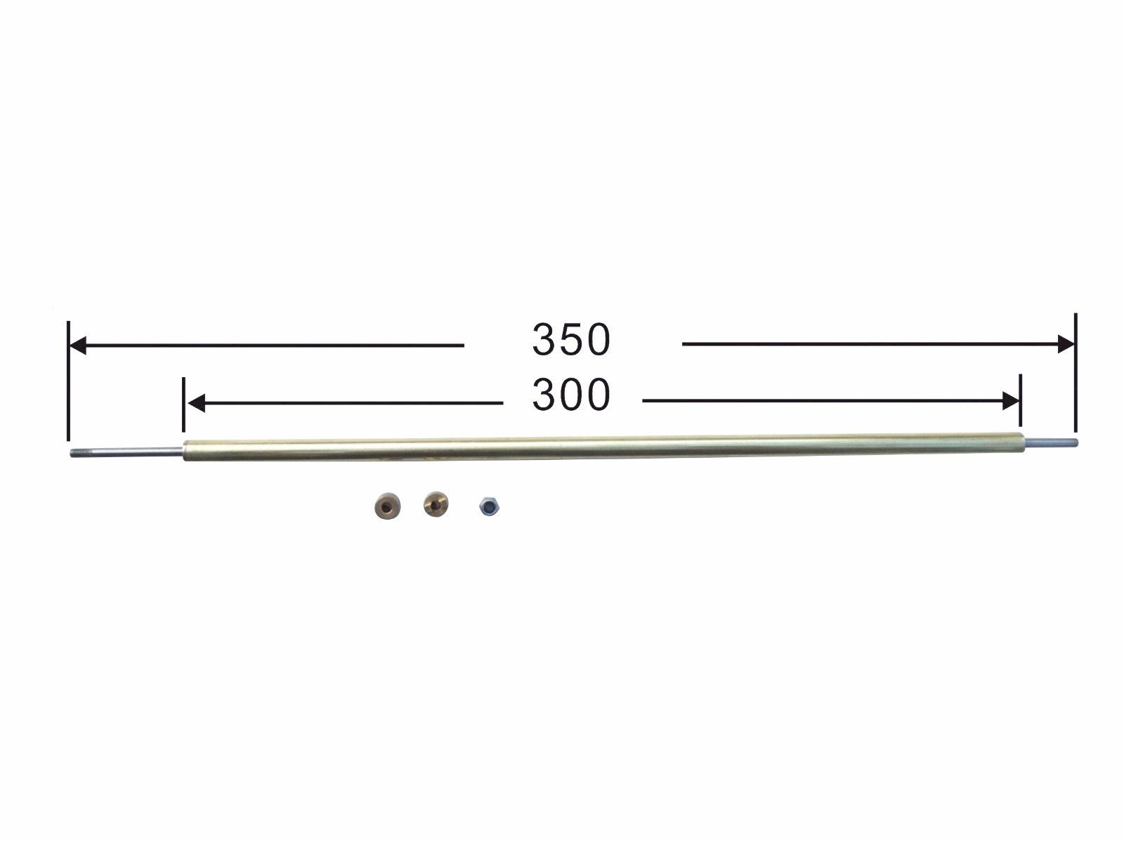 RC Model boat propeller shaft 350MM