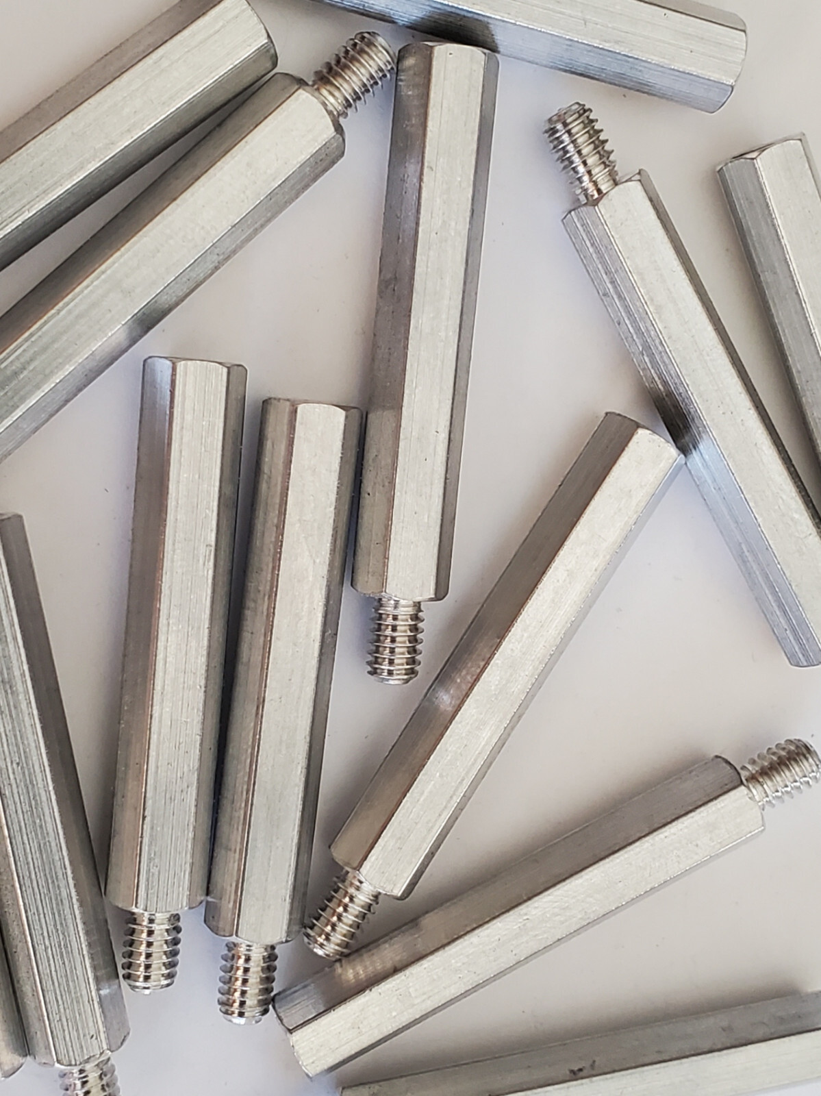 10pcs Hex Standoff Aluminum 8-32 X 1/4" Hex 1.5" Long MALE TO FEMALE