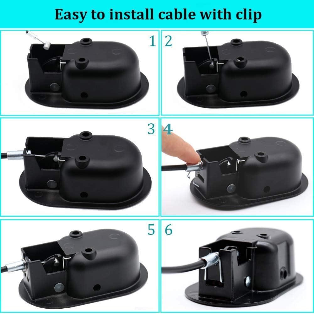Universal Metal Recliner Release Pull Handle Flapper Style Replacement Part