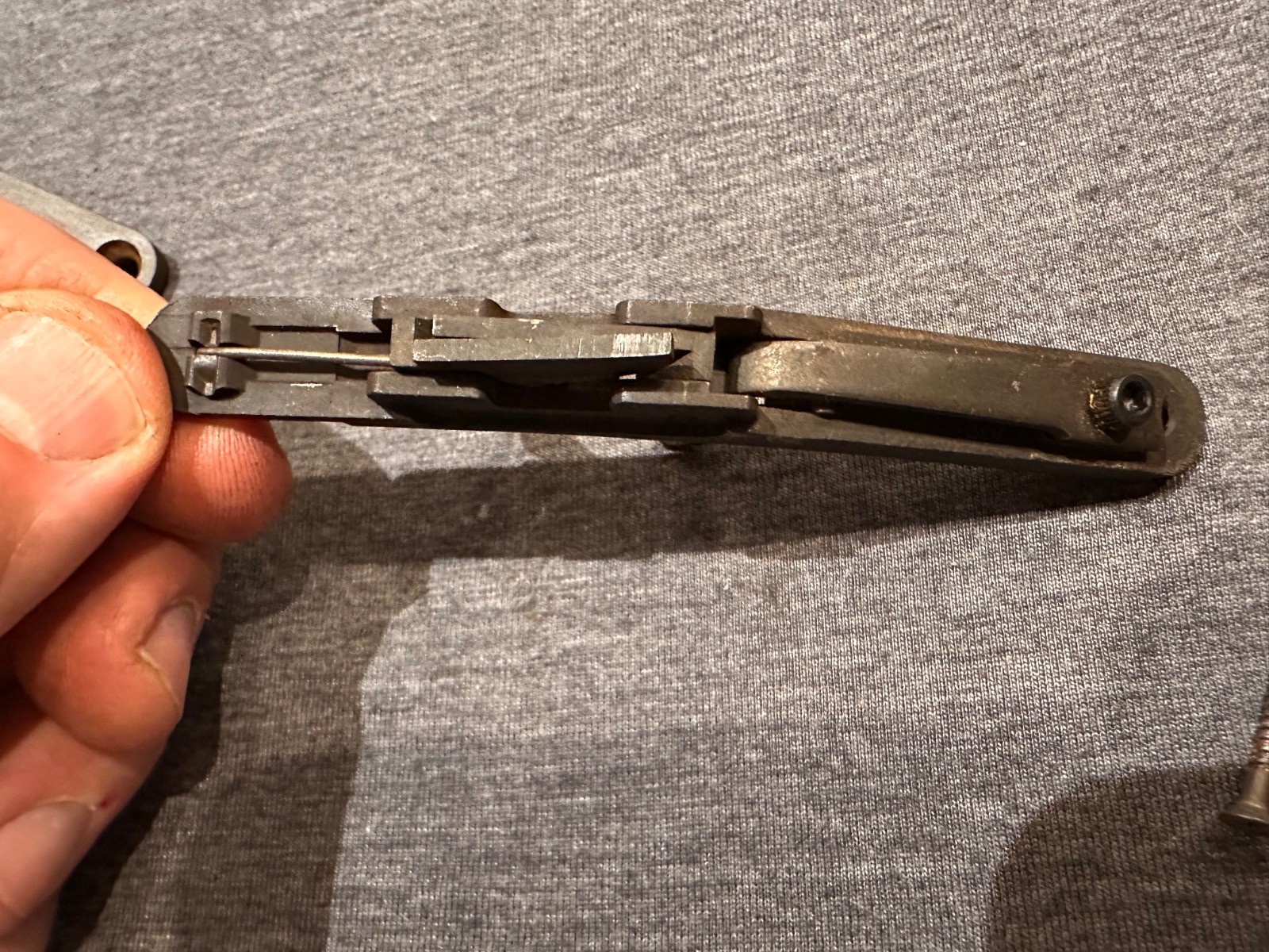 Thompson Center Hawken Muzzleloader Double Set Trigger Assembly