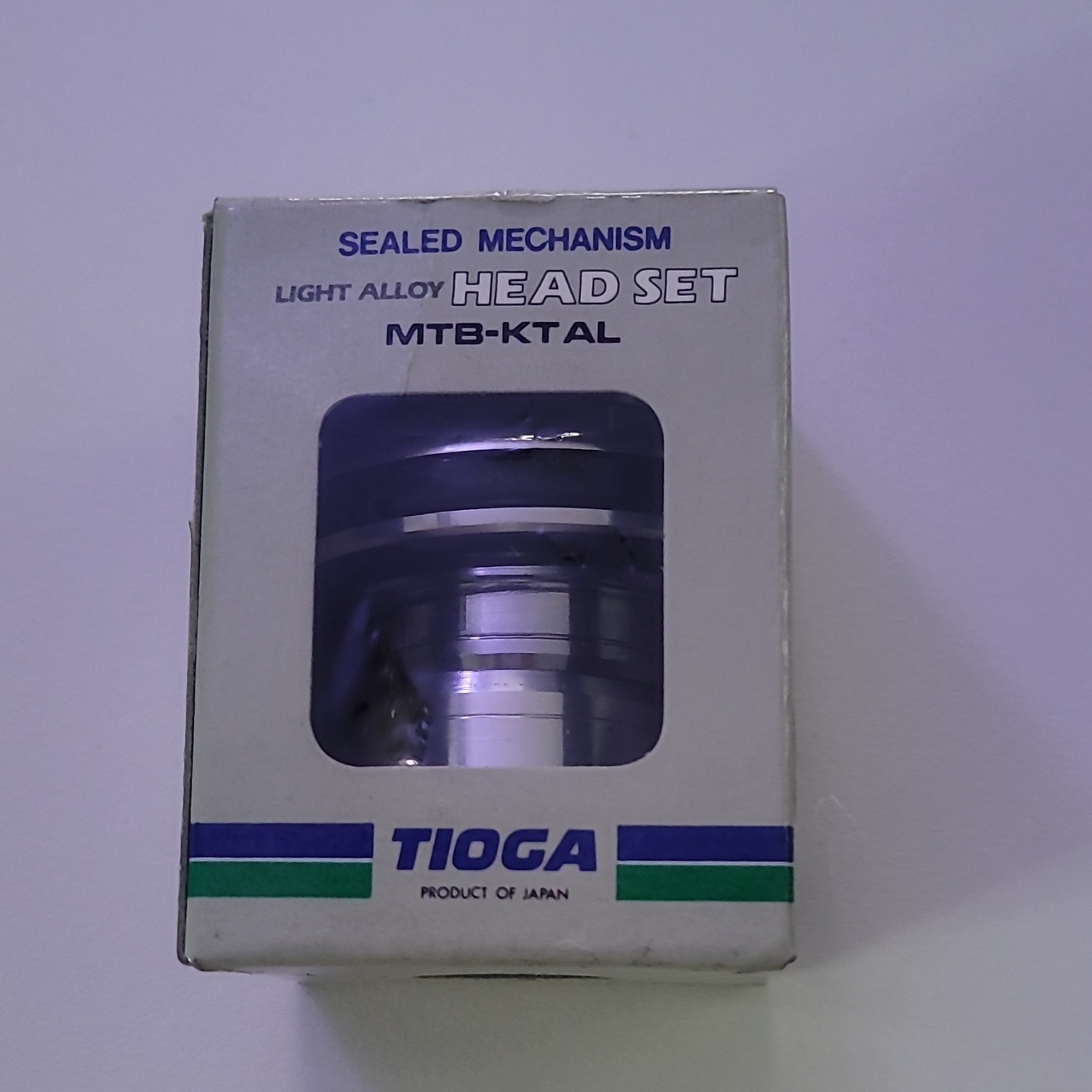 NOS Tioga MTB-KT AL 1" Threaded Sealed Bicycle Headset English 24 TPI VintageMTB