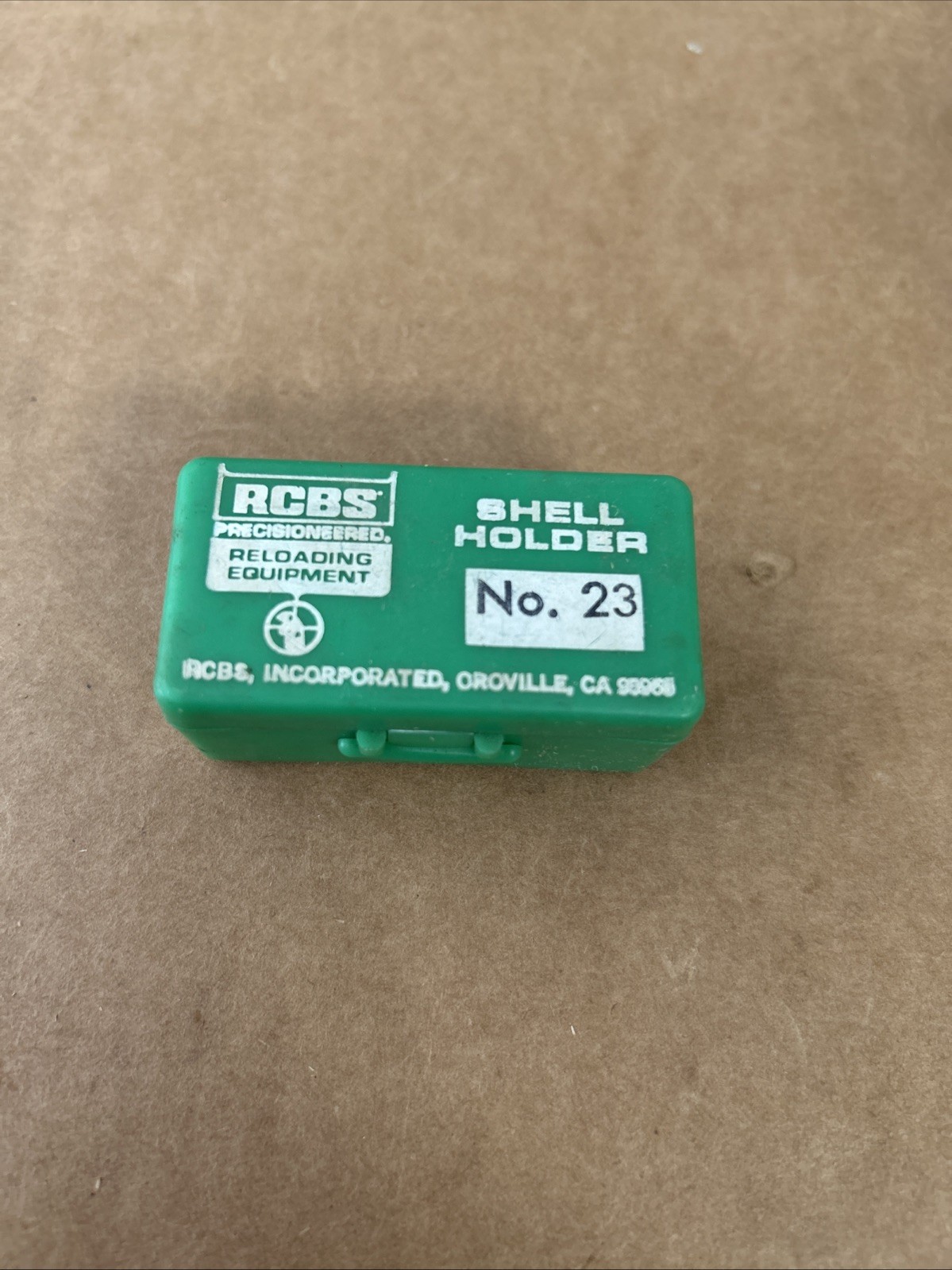 RCBS SHELL HOLDER NO. 23 WITH CASE