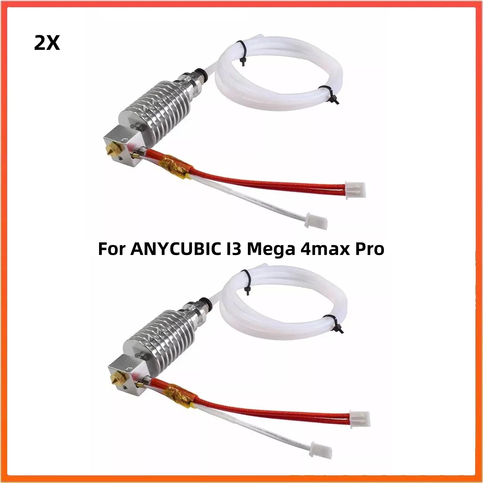 1/2Sets For ANYCUBIC I3 Mega 4max Pro 3D Printer V5 J-head Hotend Extruder Kits