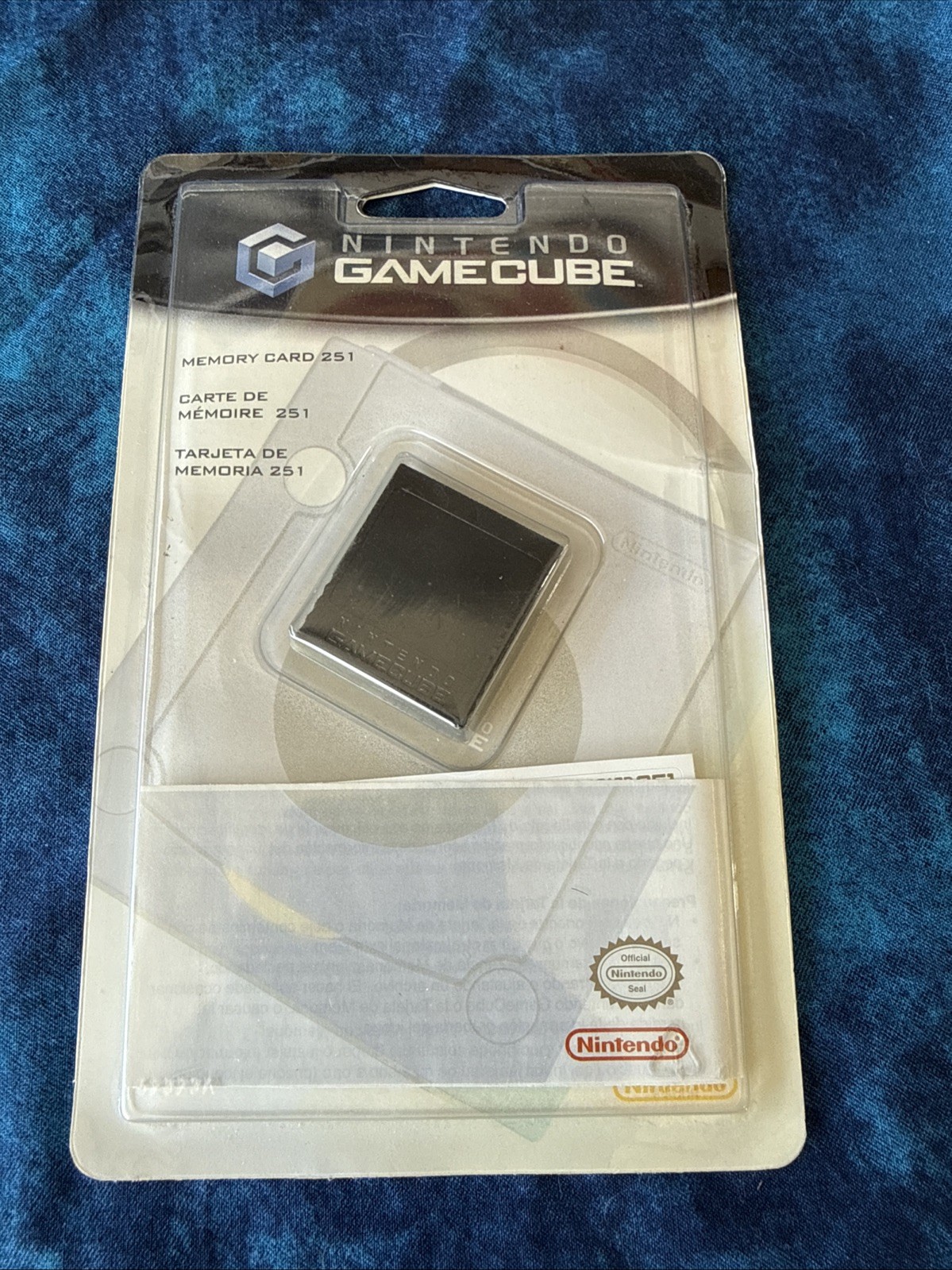 Sealed New In Packaging Nintendo GameCube Memory Card 251 Blocks