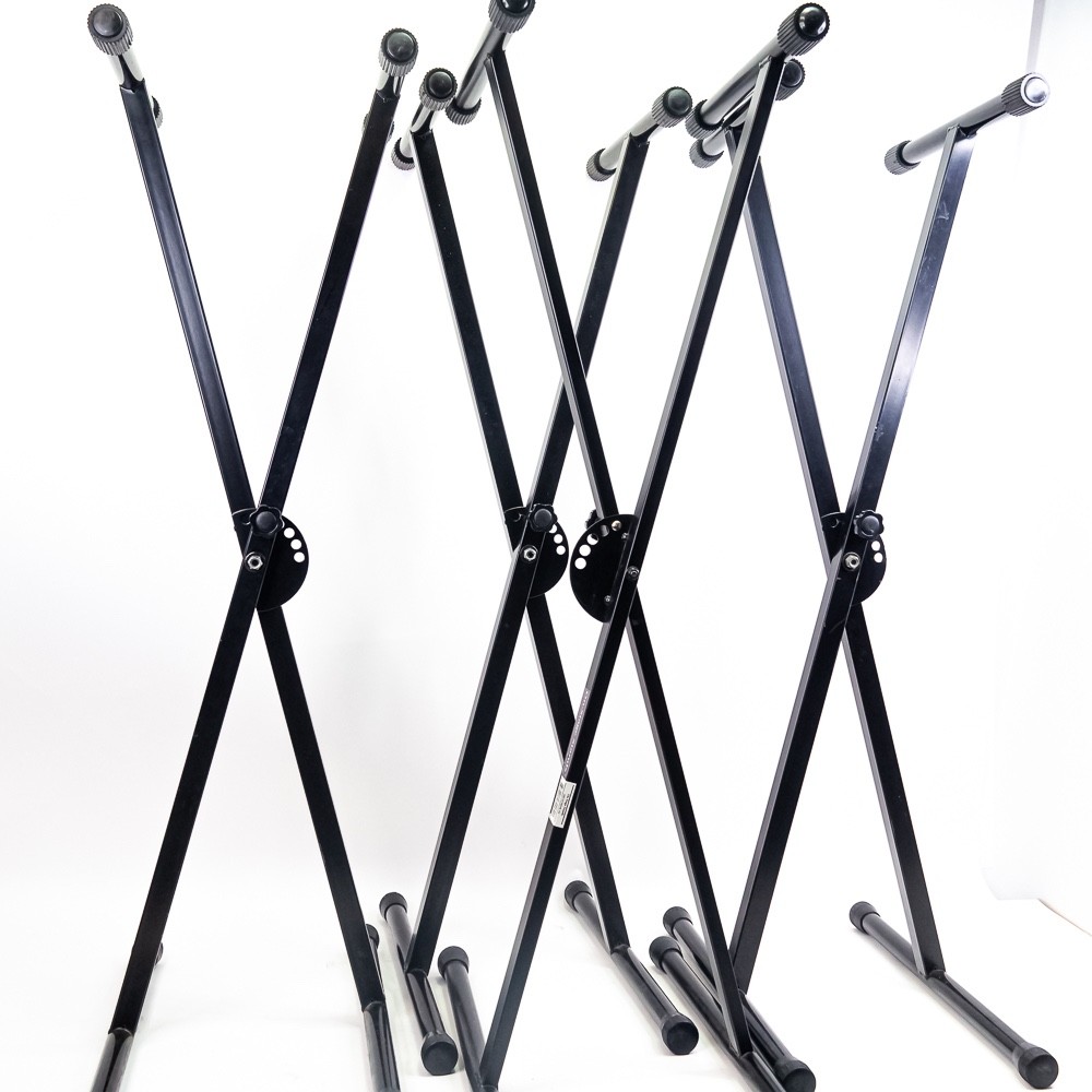 Keyboard X-Stand 4-Pack – 3 Groove Pak + 1 On-Stage