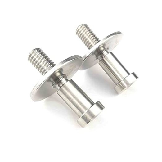1970-1992 Camaro Firebird Stainless Steel Door Latch Strikers Pair New 6-8149