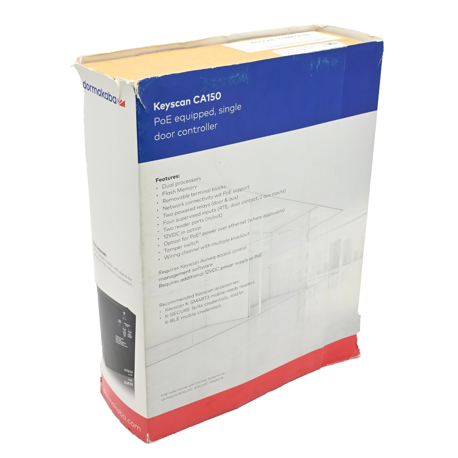 Dormakaba Keyscan CA150 Single Access Control Panel, PoE Equipped