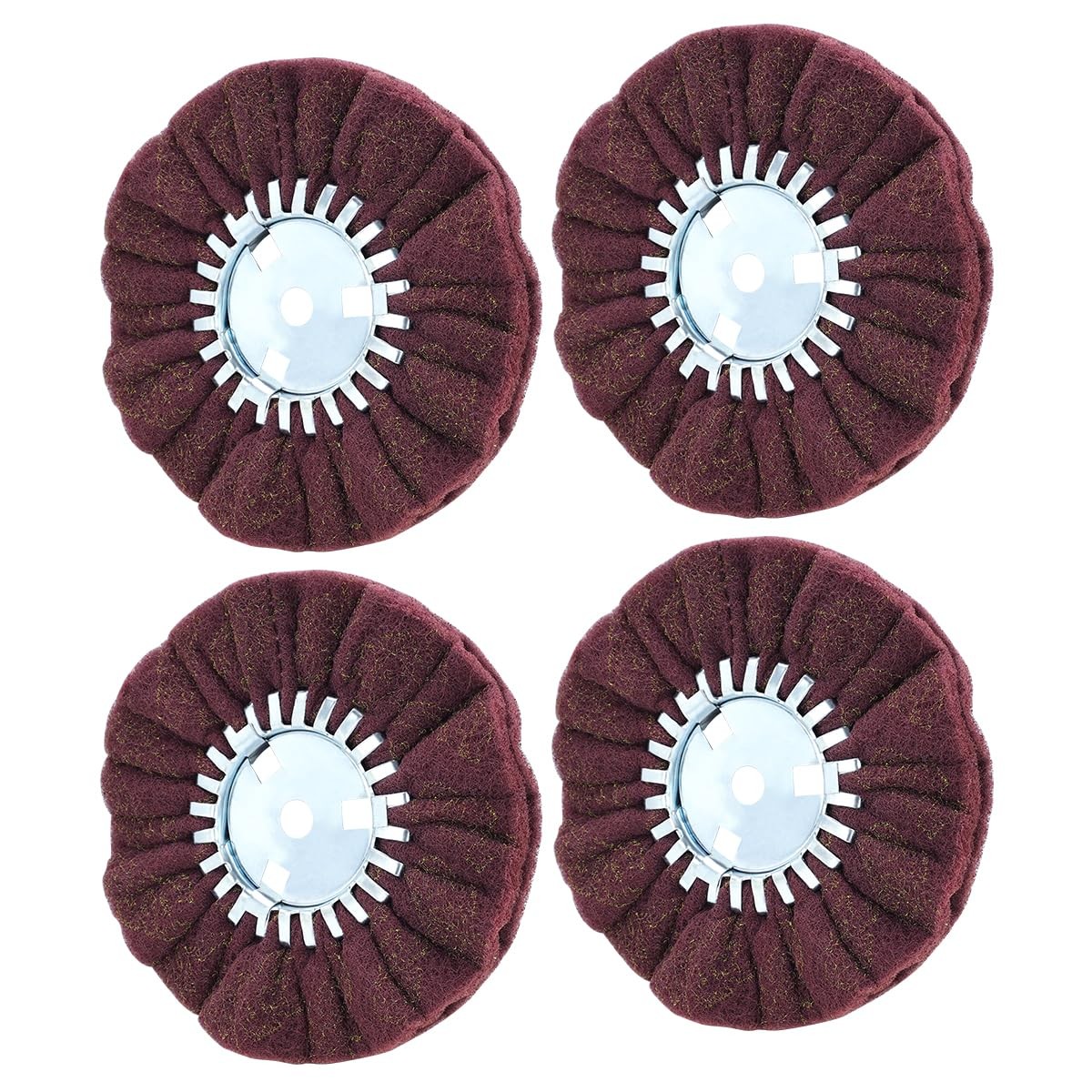 8" Non-Woven Airway Buffing Wheel,5/8'' Arbor Hole,/Coarse Polishing for Angl...