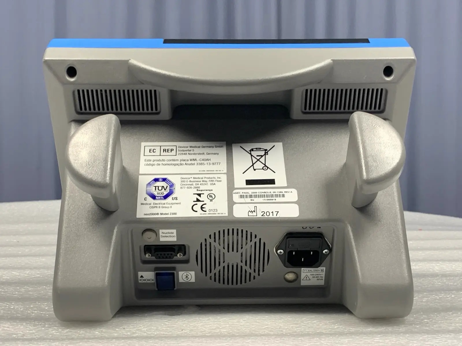 Neoprobe 2300 GDS Gamma Detection System Console w Bluetooth II Wireless Probe