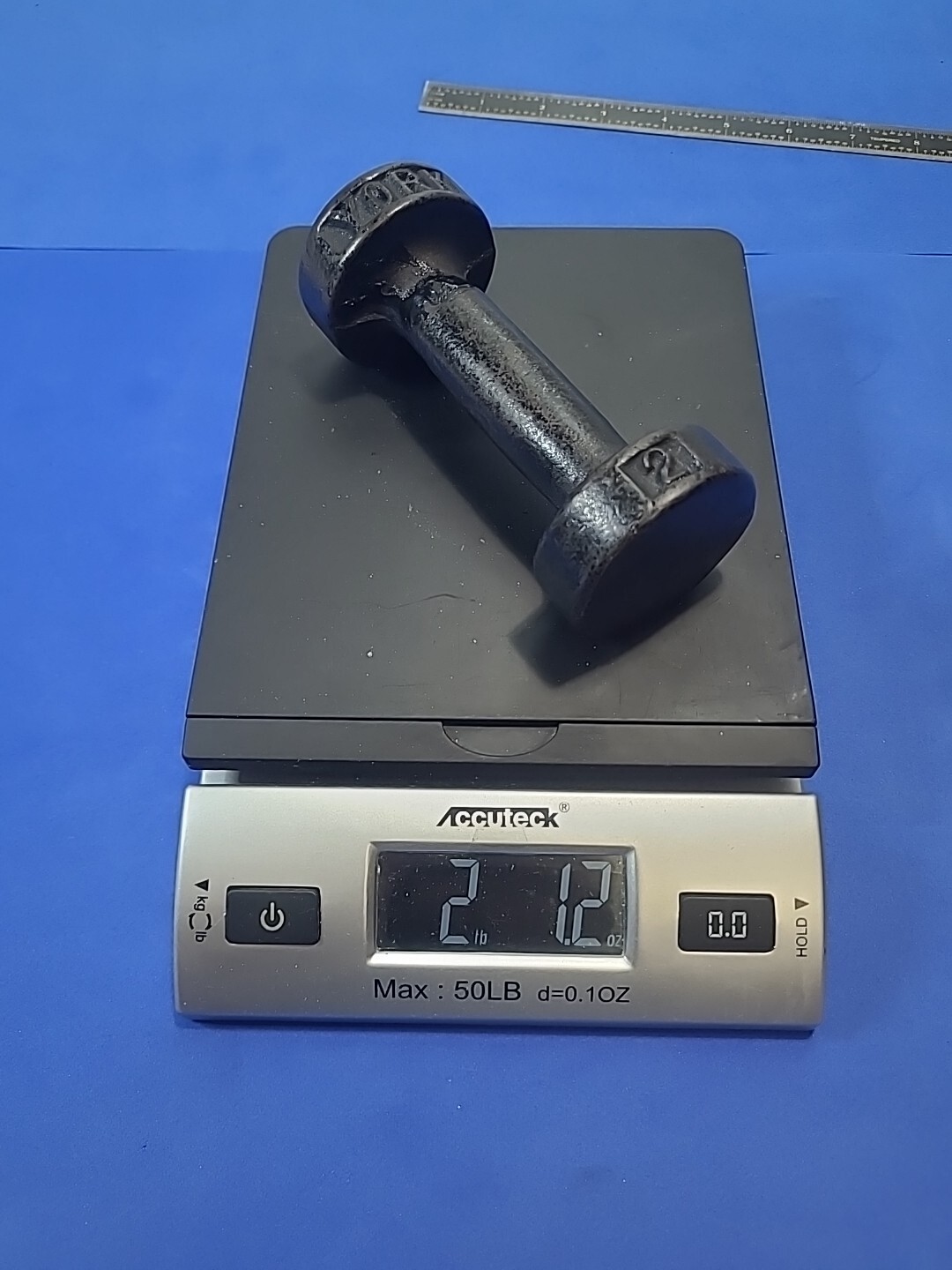 York Barbell 2 Pound Round Head Dumbbell