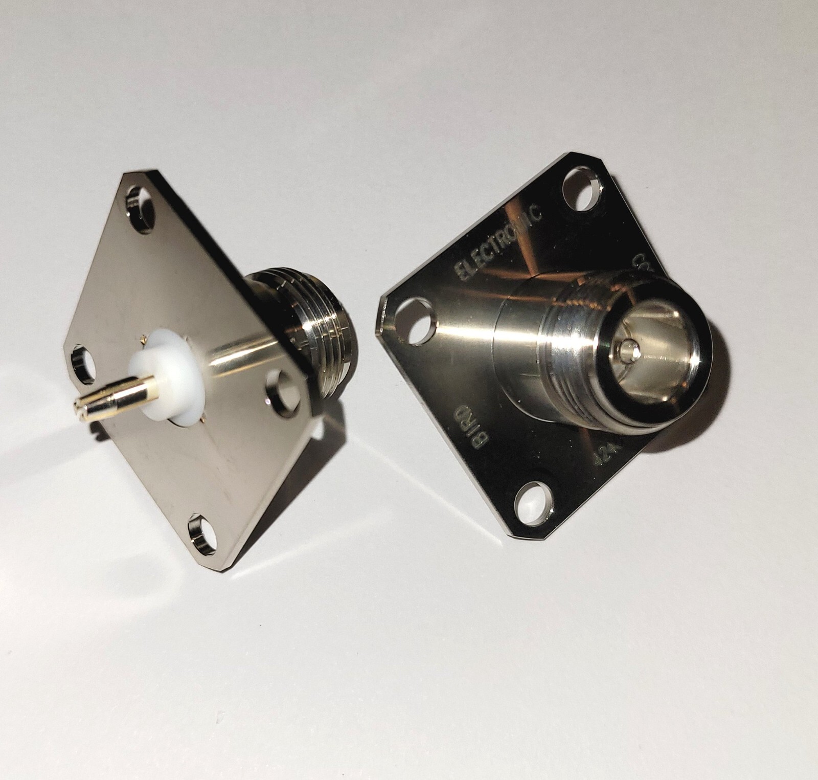 Bird 43 Wattmeter QC Connectors 4240-062 N(F) (Pair) Made in USA Bird OEM