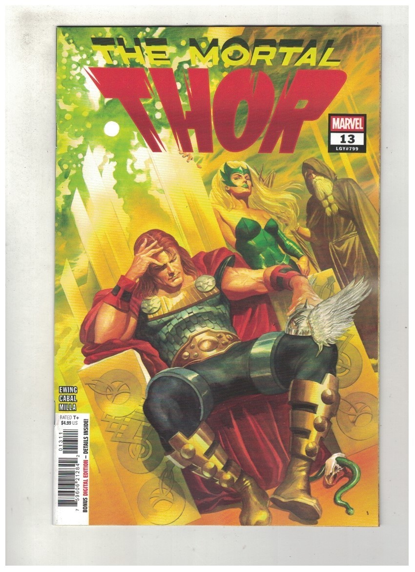 THE MORTAL THOR #13 - ALEX ROSS MAIN COVER - MARVEL COMICS/2026
