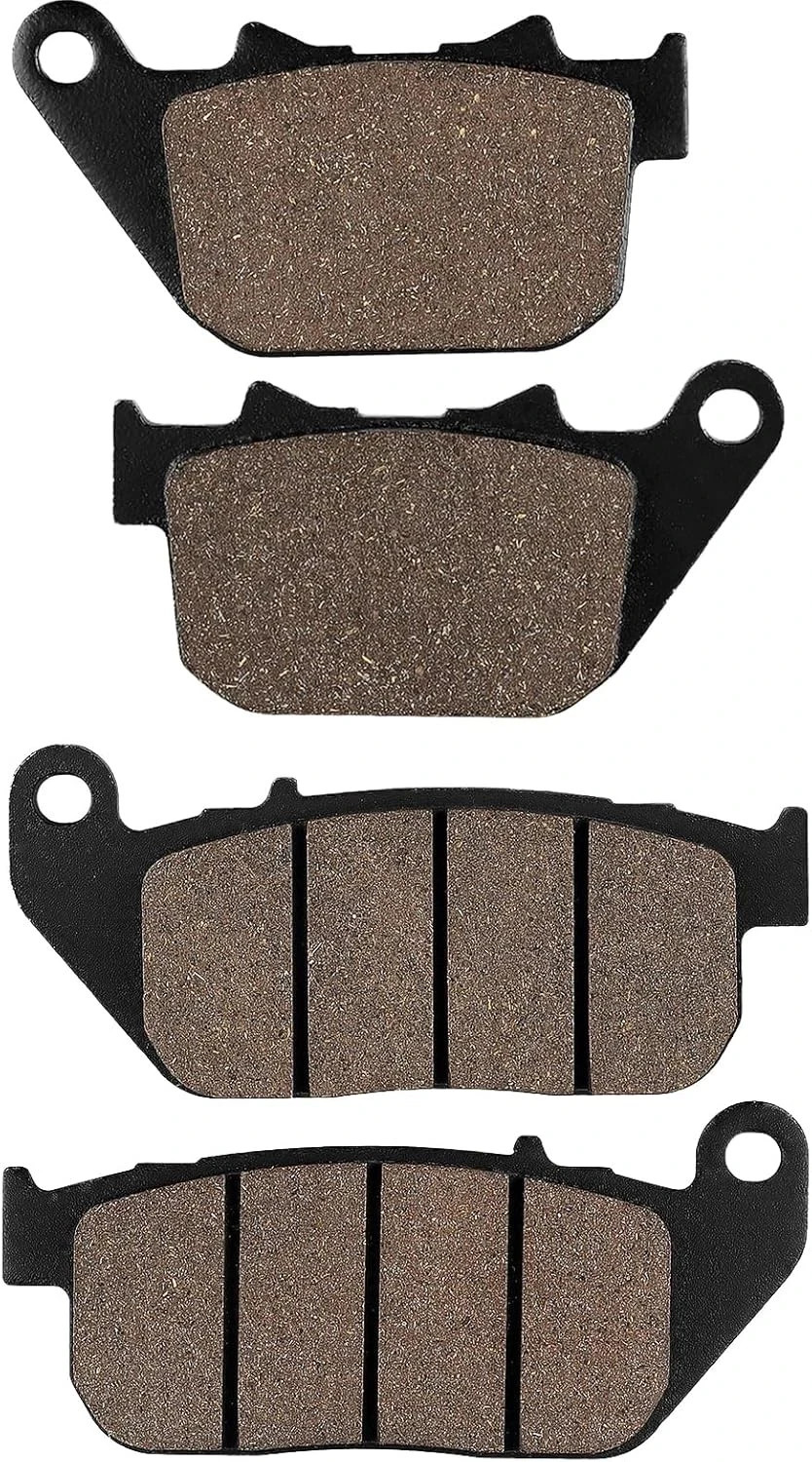 Cyleto Front and Rear Brake Pads for HARLEY DAVIDSON Sportster 1200 XL1200C