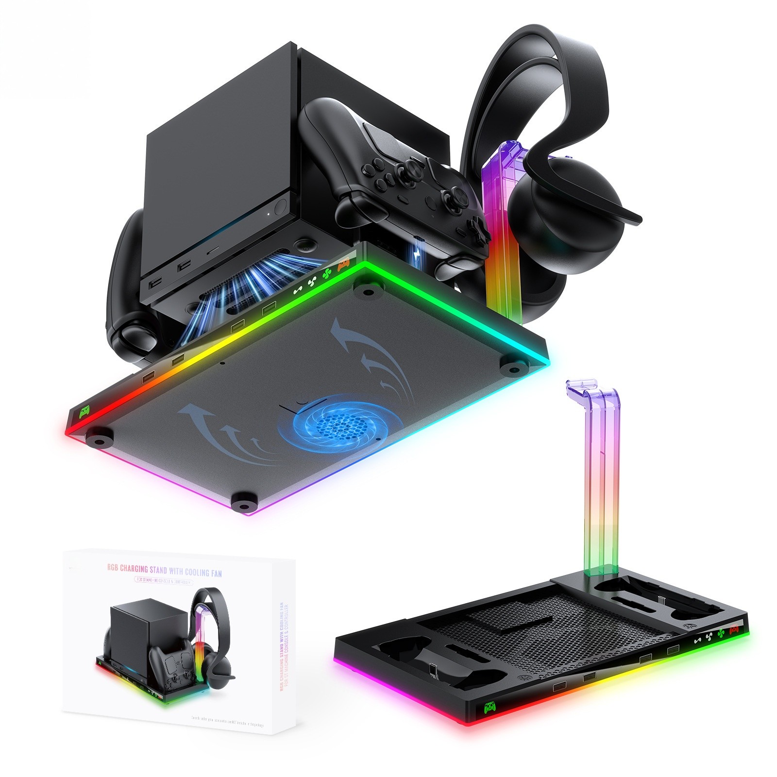 Charging dock for Steam Machines that doubles as for Steam Controller stand