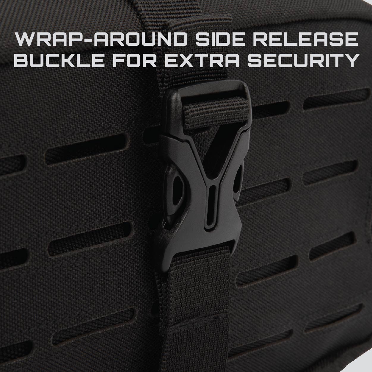Tac-Six™ Detachment Tactical Accessory Pouch, Removable Back Panel, 9"L x 5"W