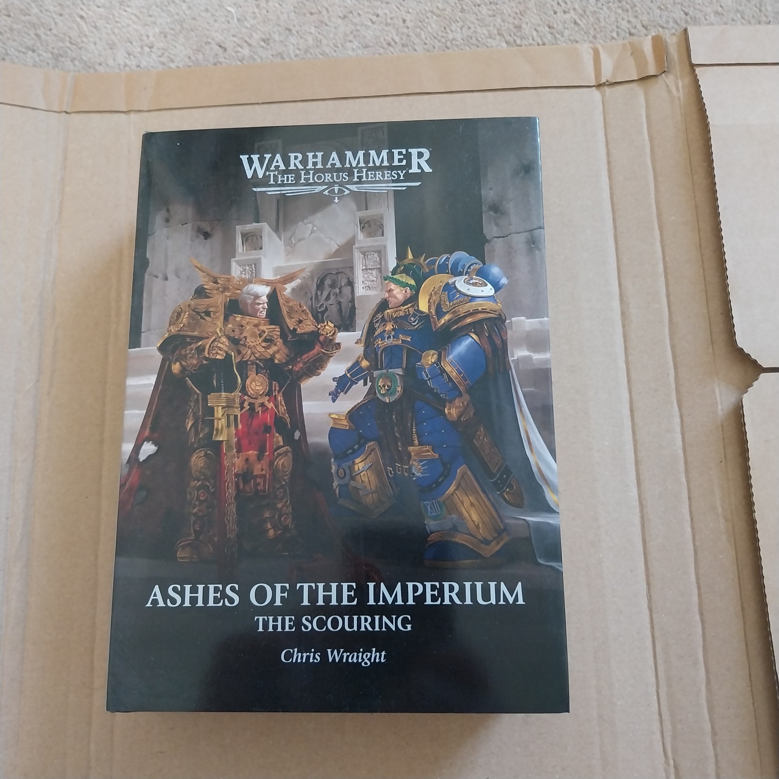 Horus heresy Ashes of the Imperium the scouring- Hardback 1st edition.