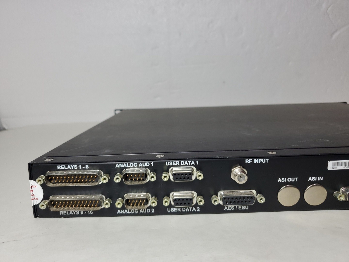 Tiernan ABR202A Professional SCPC/MCPC Audio Broadcast Receiver