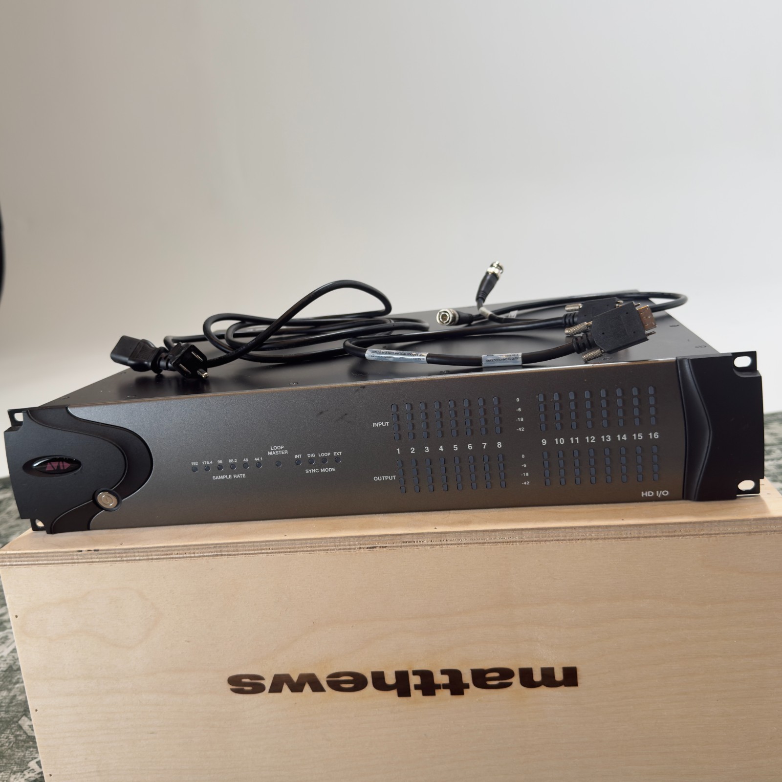 Avid HD I/O 24x24 digital Audio interface